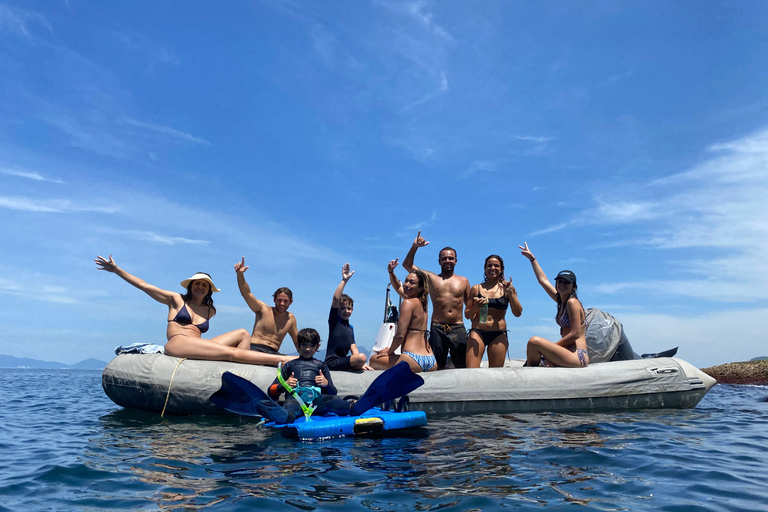 Rio: Schnorcheln & Schwimmen mit Schildkröten Tour auf den Tijuca Inseln3 Stunden Schnorcheln und Schwimmen mit Schildkröten Tour auf den Tijuca Inseln