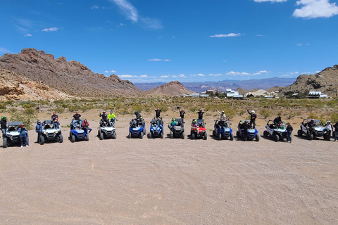 Las Vegas : Eldorado Canyon : visite guidée d'une demi-journée en ATV/UTVVisite d'une demi-journée du canyon d'Eldorado en quad monoplace