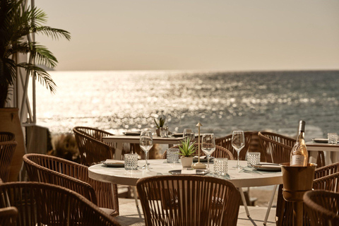Zante: Infinity Beach Restaurant Sunset 3-Course Meal for 2