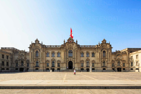 Lima: Half-day City Tour Government Palace, Catacombs, and Huaca Pucllana