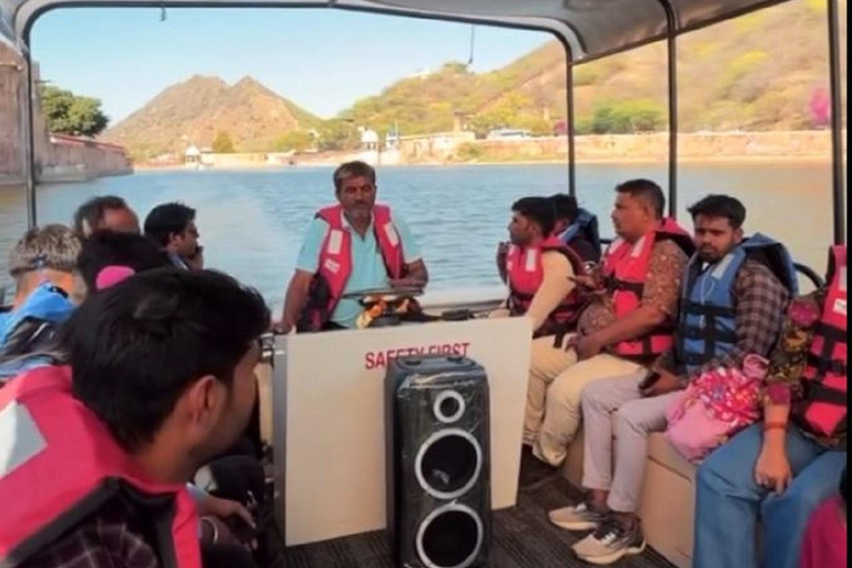 Jaipur: Speed Boat, Amber Walking Tour & Sunset with Pickup Speed Boat With Amber Walking Tour