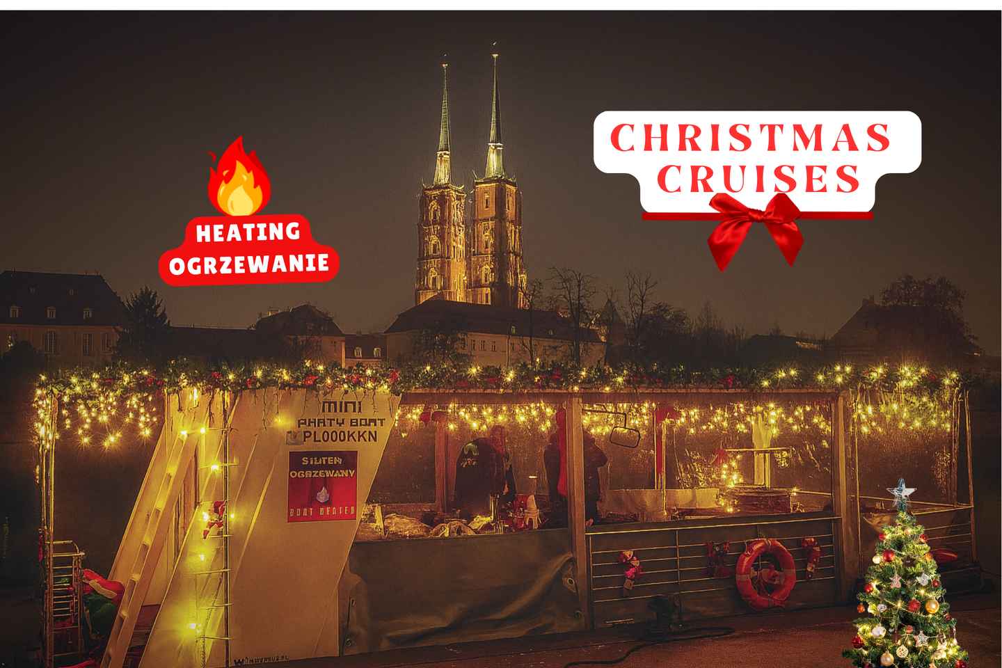 Christmas Cruise in Wrocław 45 Minutes on the Old Town