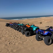 Safari en quad por Agadir: playa, desierto y sandboarding opcional