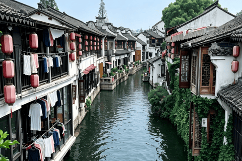 One Day at Shanghai Film Park and Zhujiajiao Water Town