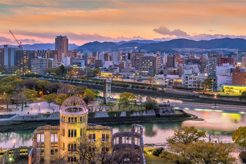 Från Osaka/Kyoto: Hiroshima och Miyajima privat tur