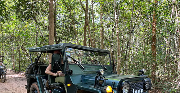 Kulen Adventure tour by Jeep with Picnic & Elephant Forest