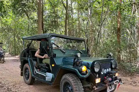 Excursão de aventura em Kulen de jipe com piquenique e floresta de elefantes