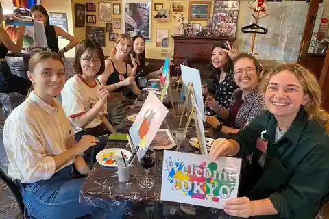 Tokio: Pintura y Vino "Paisajes y estaciones de Japón"