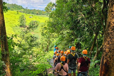 Pai: Jungle Ziplining Adventure with 16 Platforms Private Tour with Hotel Transfers