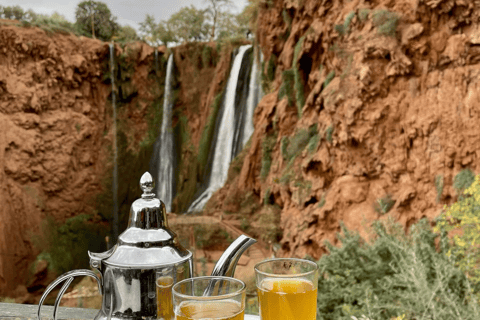 Ouzoud-watervallen vanuit Marrakesh met boottochtPrivétour naar Ouzoud