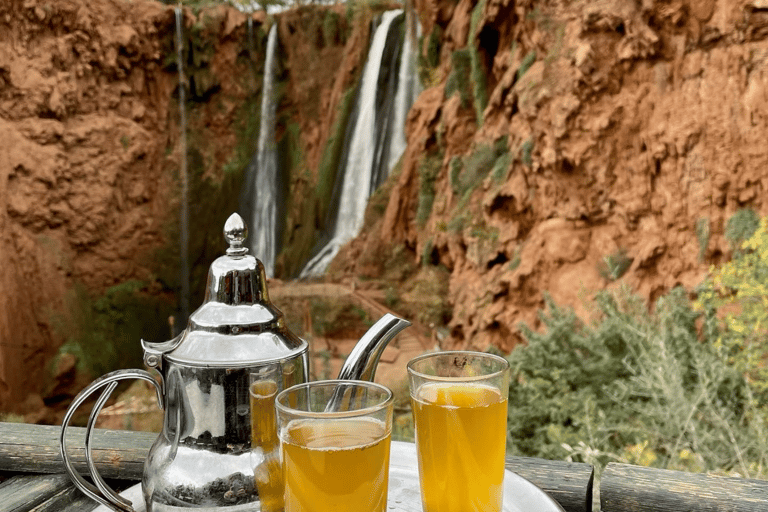 Ouzoud-watervallen vanuit Marrakesh met boottochtPrivétour naar Ouzoud