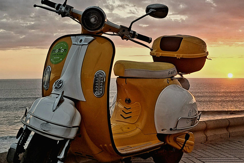 Maspalomas and Mogan: beaches tour 1 moto for 2 persons