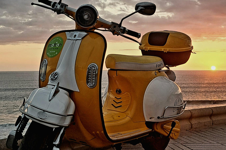 Maspalomas and Mogan: beaches tour 1 moto for 2 persons