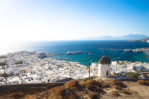 Mykonos: Mykonos stad Privat tur till fots