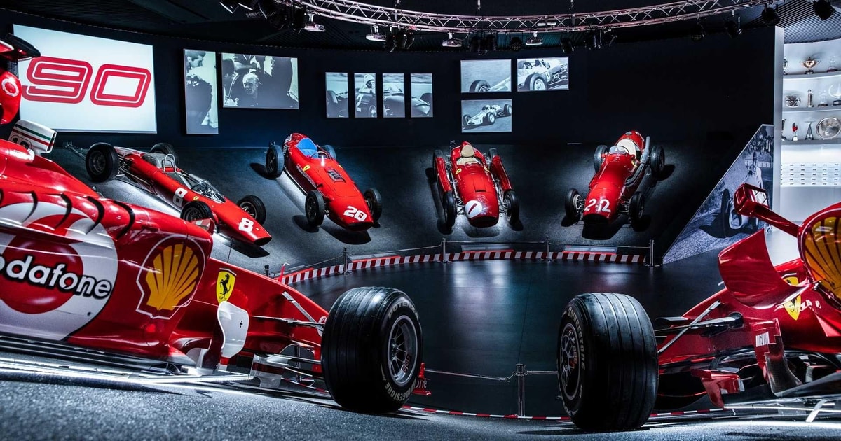 Modena Combos Modena and Maranello: Combo Ferrari Museums and bus transfer | GetYourGuide
