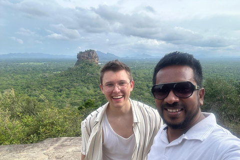 From Kandy: Sigiriya Rock and Village Safari Day Trip