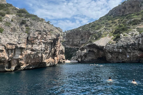 Split: Wycieczka całodniowa po 5 wyspach Blue Cave z Hvarem i Visem