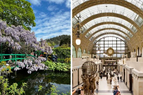 Från Paris : Giverny & Orsay Museum - Privat tur