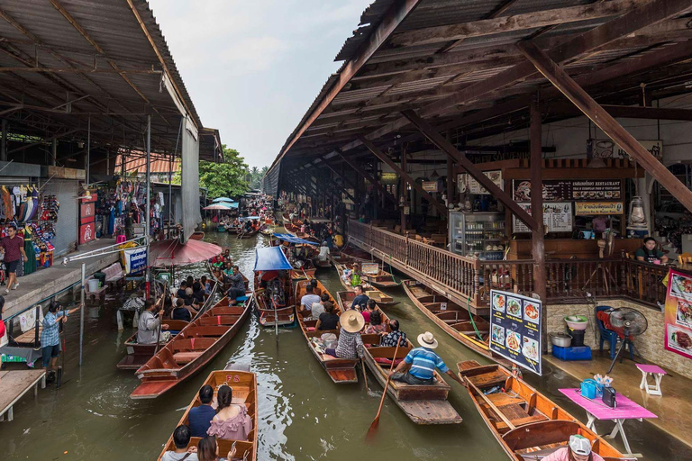 From Bangkok: Damnoen and Maeklong Markets Private Transfer Damnoen and Maeklong Markets Private Tour