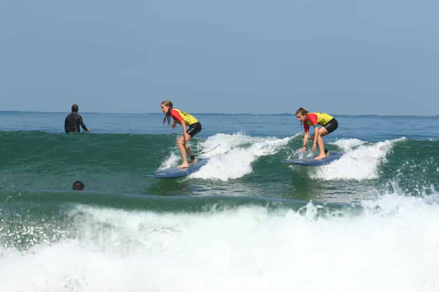 Biarritz: Surfkurse am Strand der Côte des Basques. Foto: GetYourGuide Biarritz: Surfkurse am Strand der Côte des Basques. Foto: GetYourGuide