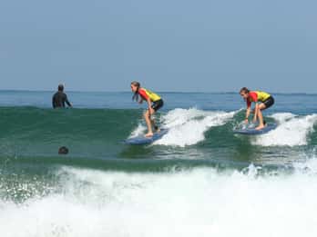 Biarritz: Surf lessons on the Côte des Basques beach