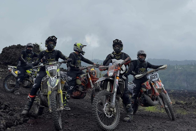 Bali: Mount Batur Custom Dirt Bike Tours Bali: Pine Forest, Black Sand & Lava Dirt Bike KLX BF 150