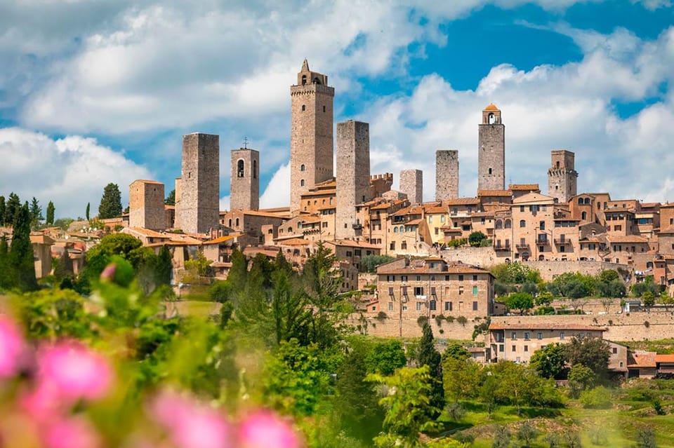Von Florenz aus San Gimignano Weinkeller Tour mit Weinverkostung