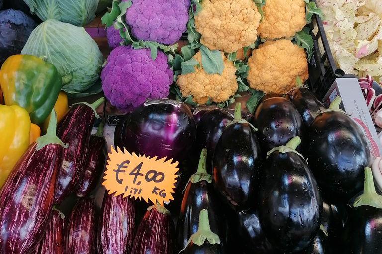 Tour gastronômico de rua em Catania: Mercado de peixes e centro da cidade