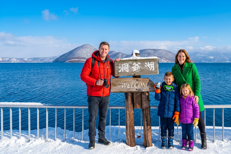 Hokkaid: Lake Shikotsu Ice Festival & Lake Toya Day Trip