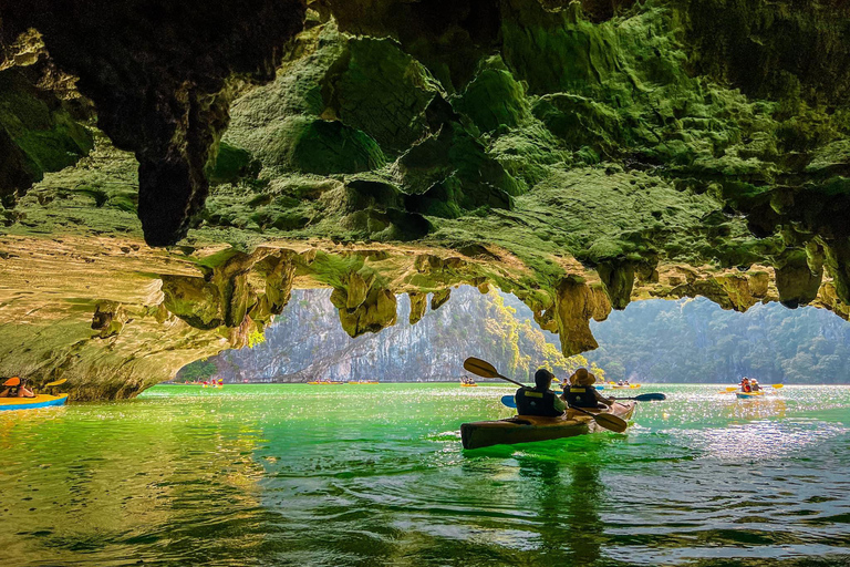 Hanoi:Halong Catamaran 5* Day Cruise,champoline,water slide Without Transfer Service