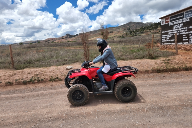 Depuis Cusco : Excursion en VTT à Moray et aux mines de sel de MarasTour en Cuatrimotos a Moray y las Minas de Sal de Maras