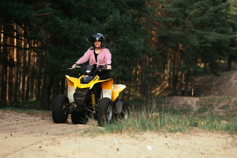 Safari privé en VTT/quad à Riga, Lettonie60 minutes de route