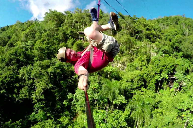 Damajagua Waterfall and Zip Line special for cruiser