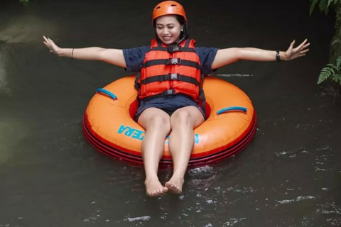 Ubud: Tubing Adventure, two-way Zipline Tour and Bali Swing Tubing + Lunch, MEETING POINT