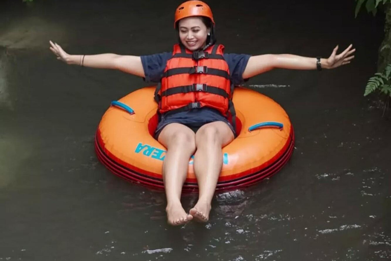 Ubud: Tubing Adventure, two-way Zipline Tour and Bali Swing Tubing + Lunch, MEETING POINT