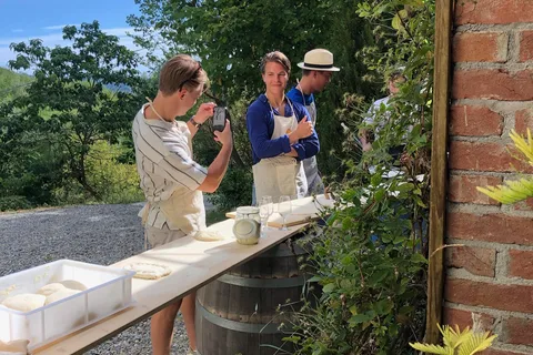 Laboratorio di pizza a legna del Monferrato Unesco
