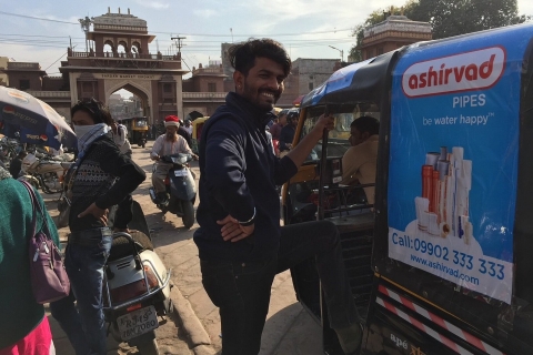 Delhi: Mit dem Tuk TukDelhi mit dem TukTuk