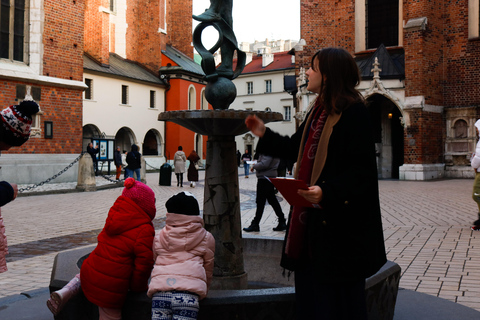 Krakow: Guided Tour with Wawel Cathedral Entry Tour in Polish