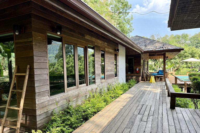 مغامرة شيانغ ماي ليوم كامل: المشي لمسافات طويلة، والتزحلق على الأنابيب، ومشاهدة الفيلةالرحلات، وا