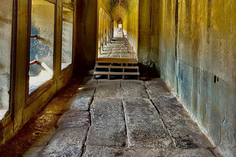 Siem Reap: Angkor Wat & Ta Prohm Half-Day Offbeat Jeep Tour Option 2: Angkor Wat Sunset & Ta Prohm with English Guide