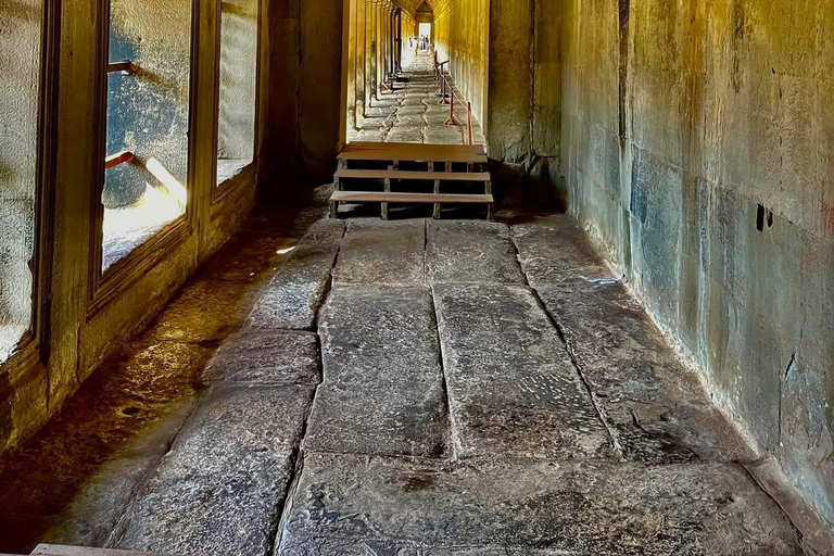 Siem Reap: Angkor Wat & Ta Prohm Half-Day Offbeat Jeep Tour Option 2: Angkor Wat Sunset & Ta Prohm with English Guide