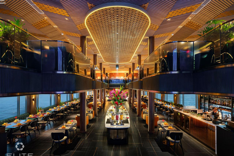 Romantic Dinner On Cruise On Saigon River With Fireworks Buffet Lunch Without Pick-Up
