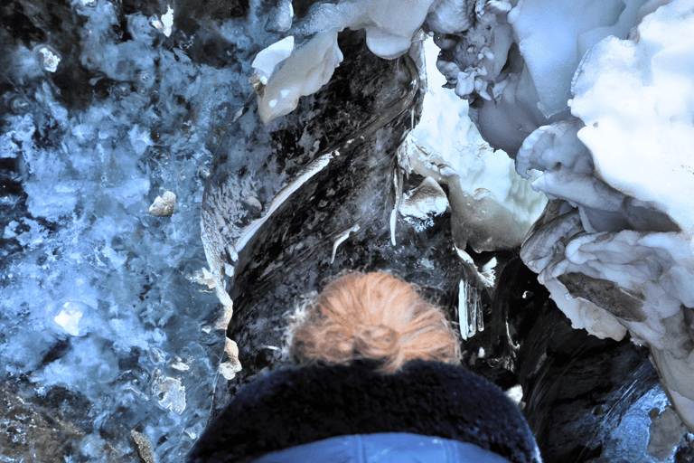 Gullfoss: Grotta di ghiaccio e tour del ghiacciaio con il Glacier Monster Truck