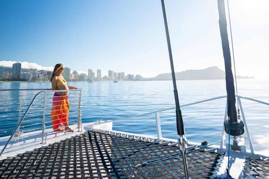 Oahu Hawaii: Honolulu Segeltour. Foto: GetYourGuide