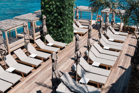 Noma Island Beach Club Experience with Boat Transfers Sunbed for 1 person