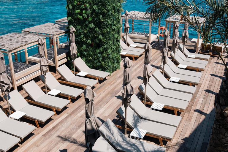 Noma Island Beach Club Experience with Boat Transfers Sunbed for 1 person