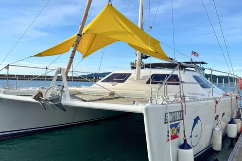 Kota Kinabalu: Catamaran Snorkel & Sailing Tour with Meal Catamaran Afternoon Session