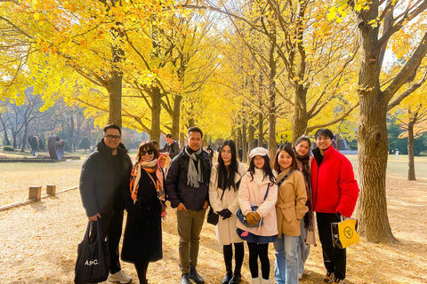 Seoul: Hidden Autumn Foliage, Cafe Pokpo, Nami Island & More D. Autum Foliage & Cafe POKPO & Eunpyeong Hanok& Haneul Park