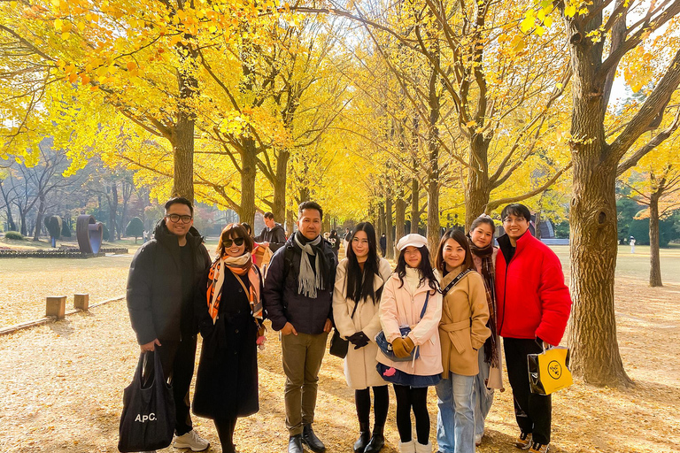 Seoul: Hidden Autumn Foliage, Cafe Pokpo, Nami Island & More D. Autum Foliage & Cafe POKPO & Eunpyeong Hanok& Haneul Park