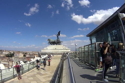 Rzym: Vittoriano z wejściem na dach i Palazzo Venezia z gospodarzem